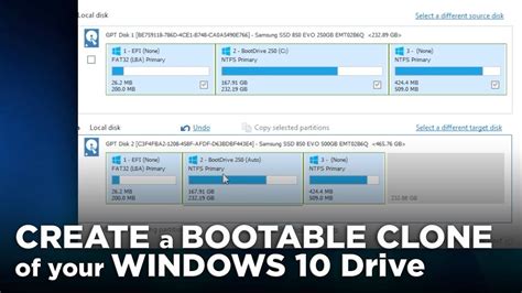 clone a boot drive windows 10 to a bigger drive|make a cloned drive bootable.